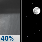 Thursday Night: Scattered showers before midnight.  Partly cloudy, with a low around 71. South southeast wind around 7 mph.  Chance of precipitation is 40%.